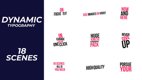 Dynamic Typography