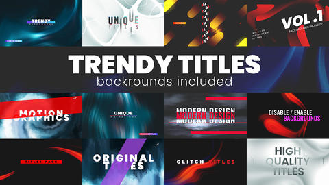 Trendy Titles Pack