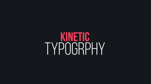 Kinetic Typography