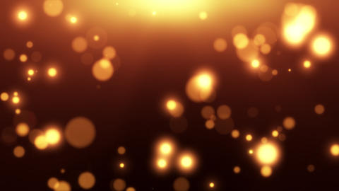 Bokeh Particles Looped Background Animation