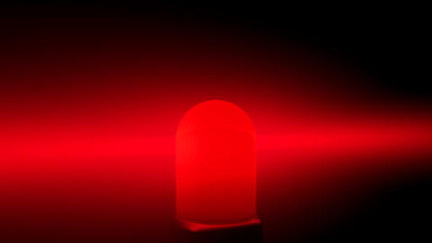 Police Flashing Light Siren Red