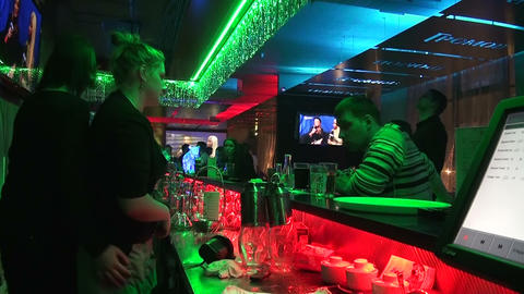 Night club, visitors