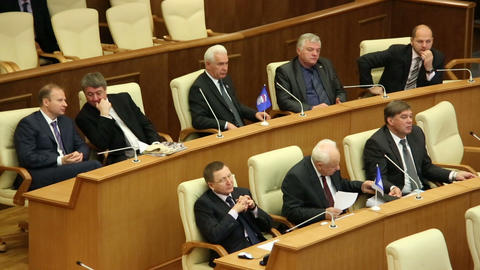 Meeting in the Parliament