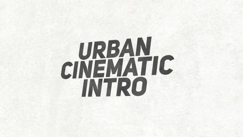 Urban Cinematic Intro