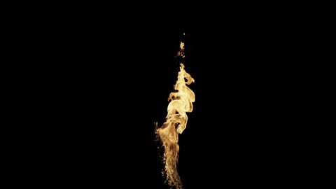 Fire flame loop animation alpha