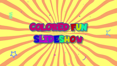 Colored fun slideshow