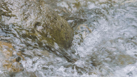 Water flow of Tama river,in Okutama,Tokyo,Japan,Filmed in 4K