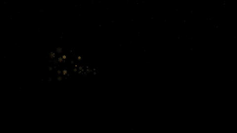 Titles Animator - Gold & Silver Snowflake - 1