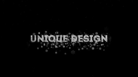 Titles Animator - Gold & Silver Snowflake - 5