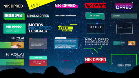 Twenty5 pt.A - FCPX Titles Pack