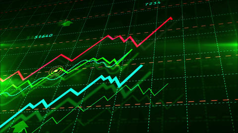 Growth up stock markets simple chart