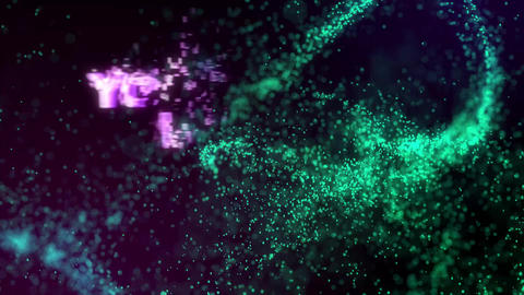 Digital Chalk - Digital Matrix-like Logo Reveal - 3