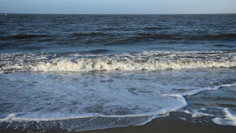 Roughened water in the North Sea