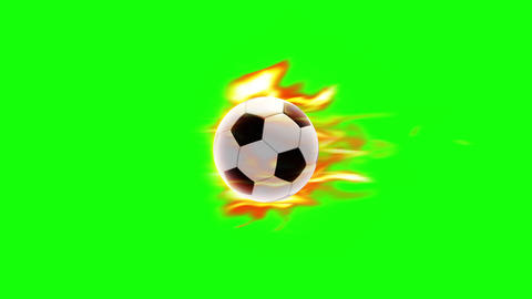 Soccer Ball On Fire Gif