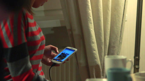 Reading mobile phone messages, conversations, sms, touch phone