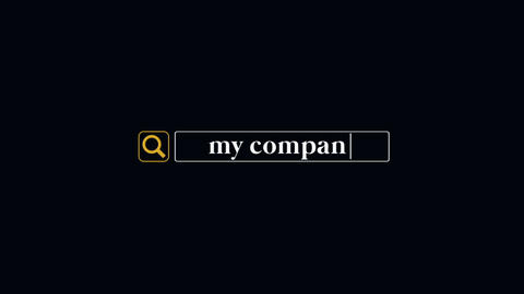 Search Bar.Search Logo Animation