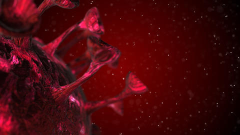 Microscope virus cell