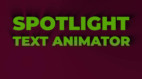 Spotlight Text Presets - 2
