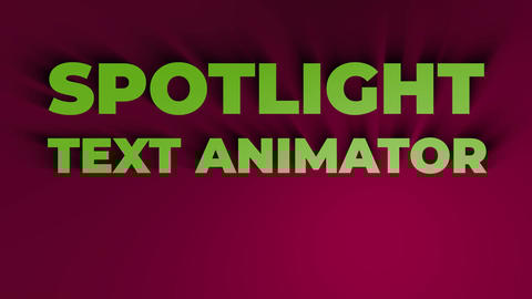 Spotlight Text Presets - 3