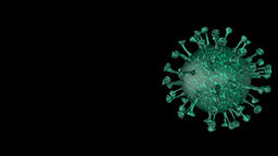 Corona COVID-19 Alert SOS. Pandemic bacteria pathogen medical health risk