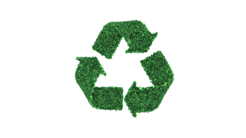 Rotating recycling symbol. Seamless looped anim Animated GIF 14813897 ...