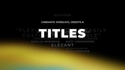 Titles Elegant Cinematic 2