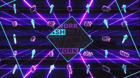 Retro Intro Glitch