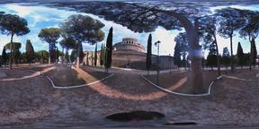 Castel Sant'Angelo Park in Rome
