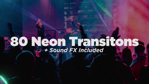 80 Neon Light Transitions