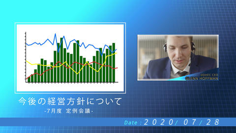 Presentation using slides