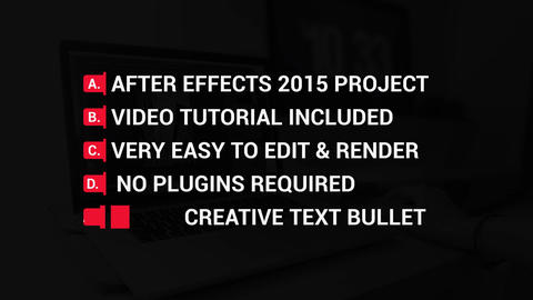 Modern Text Bullet Lists - 4
