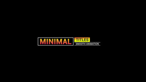Minimal Creative Titles - 2