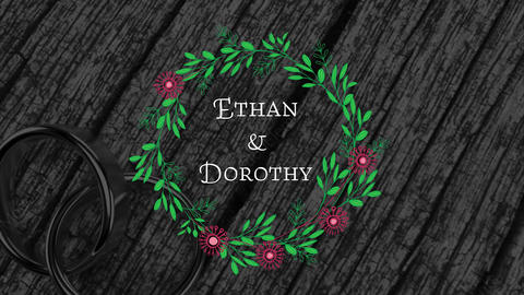Floral Wedding Titles