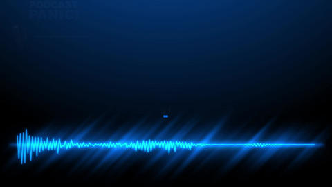 Podcast Panic Audio Visualization Template - 3
