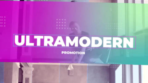 Opener Modern Fast Gradient Modern After Effects template