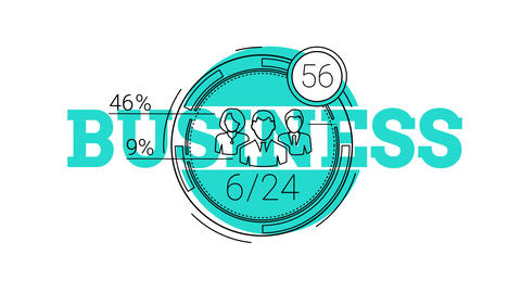 30 Line Infographic Elements - 8