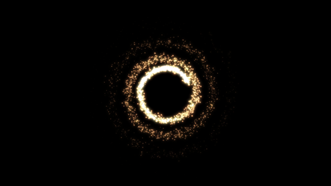 Particles that draw a circle type 1