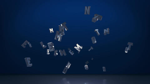 Element3D - Flying Text After Effects template 15465037 | MotionElements