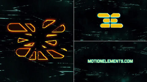 Cyber Glitch Logo V.2
