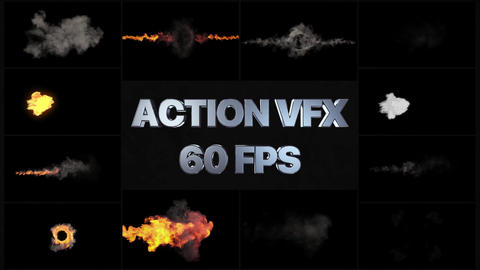 VFX Action Pack Motion Graphics template 15637895 | MotionElements
