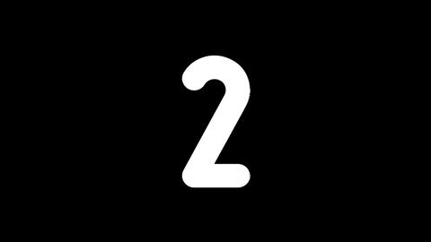 Two. Numbers from sand