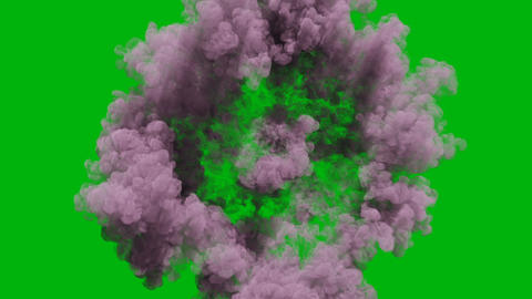 A powerful chemical explosion with a lot of colored smok GIF 15671757 ...