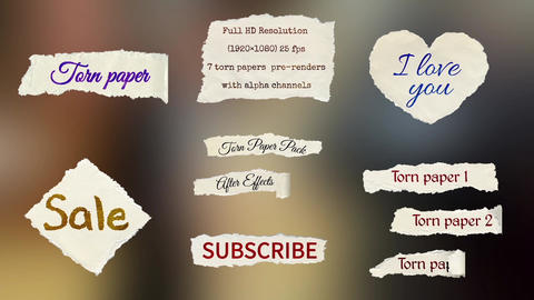 Torn Paper Pack