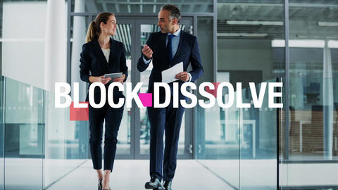 ビジネスプロモーション -Block dissolve-