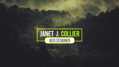 Stylish Minimal Titles V.1
