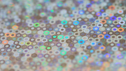 Colorful circles of light