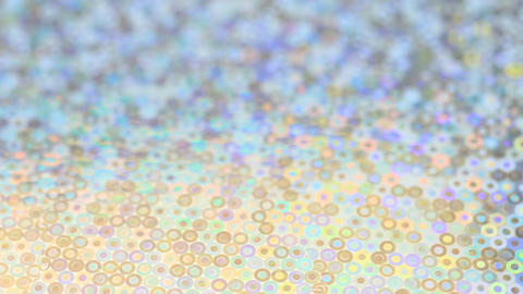 Colorful circles of light