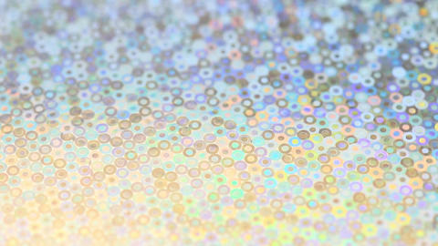 Colorful circles of light
