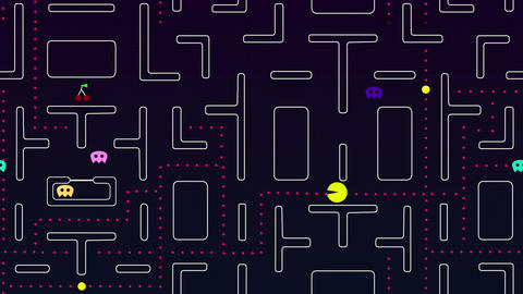 8Bit Arcade Game Loop Background-A