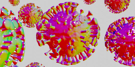 Viruses animation 3D model 16191618 | MotionElements
